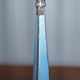 Pair of sterling silver and enamel candlesticks 1927 by Charles Green & Co.