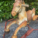 Vintage mobo toys horse on springs