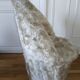 Beige moumoute armchair