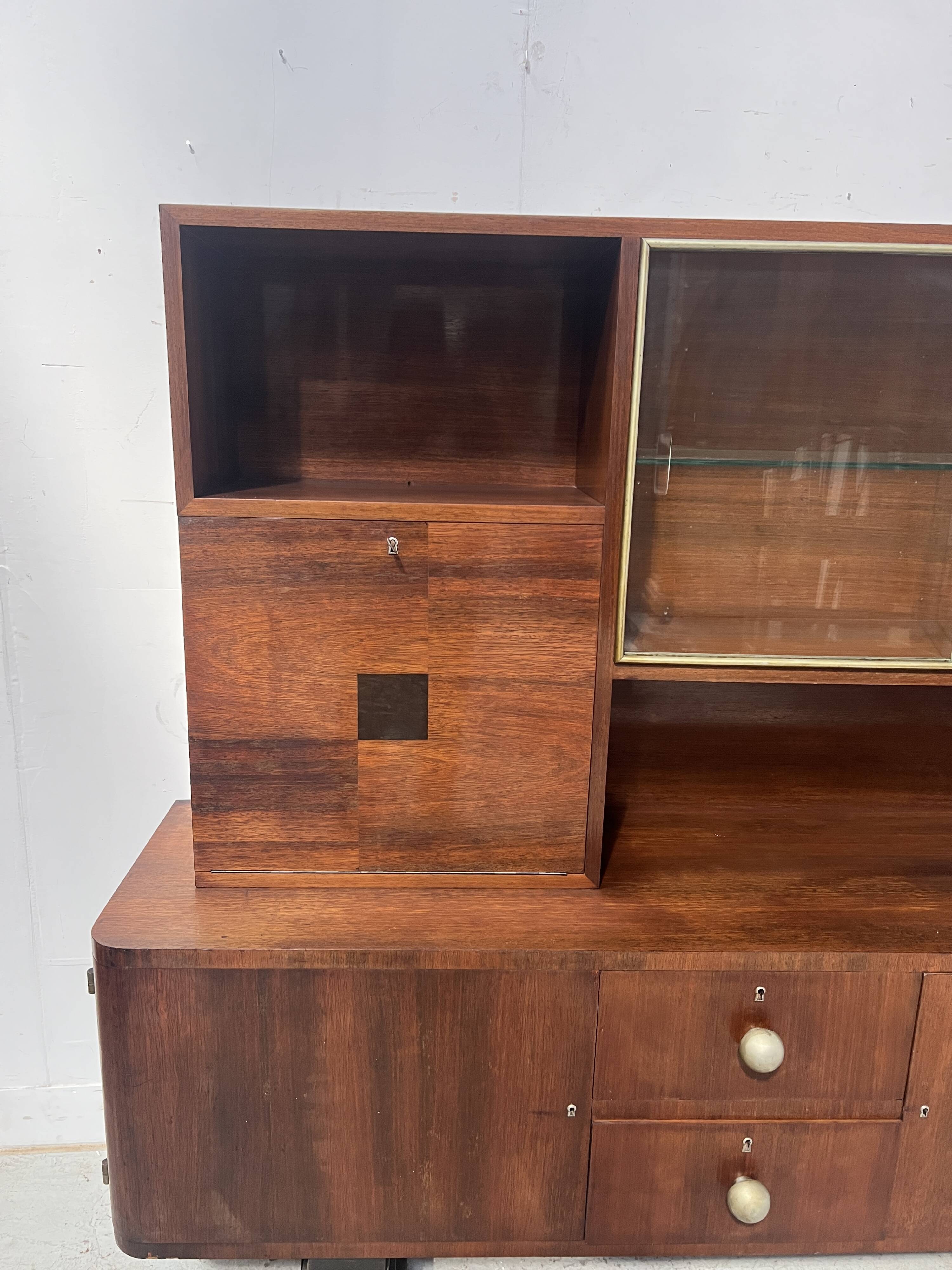 Art Deco designer architect's sideboard, 20th century.