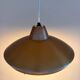 Lampe danoise vintage - Lampe en bronze avec diffuseur