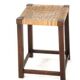 Wooden Stool - japandi style -vintage - mid century