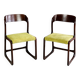 Paire de chaises « Traineau »