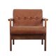Oak armchair, Danish design, 60s, production: Denmark