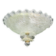 "The Crown" Charming Italian Murano Glass Ceiling Fixture, Murano, 1970
