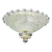 "The Crown" Charming Italian Murano Glass Ceiling Fixture, Murano, 1970