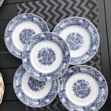 Dessert plate 1 set of 5