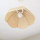 Suspension vintage fibres et tissu