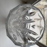Vintage crystal glass vase