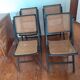 Vintage folding chairs