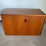 Storage unit module A (B) in Scandinavian teak from the 60s