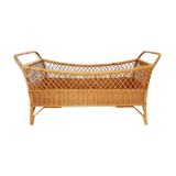 Rattan cot