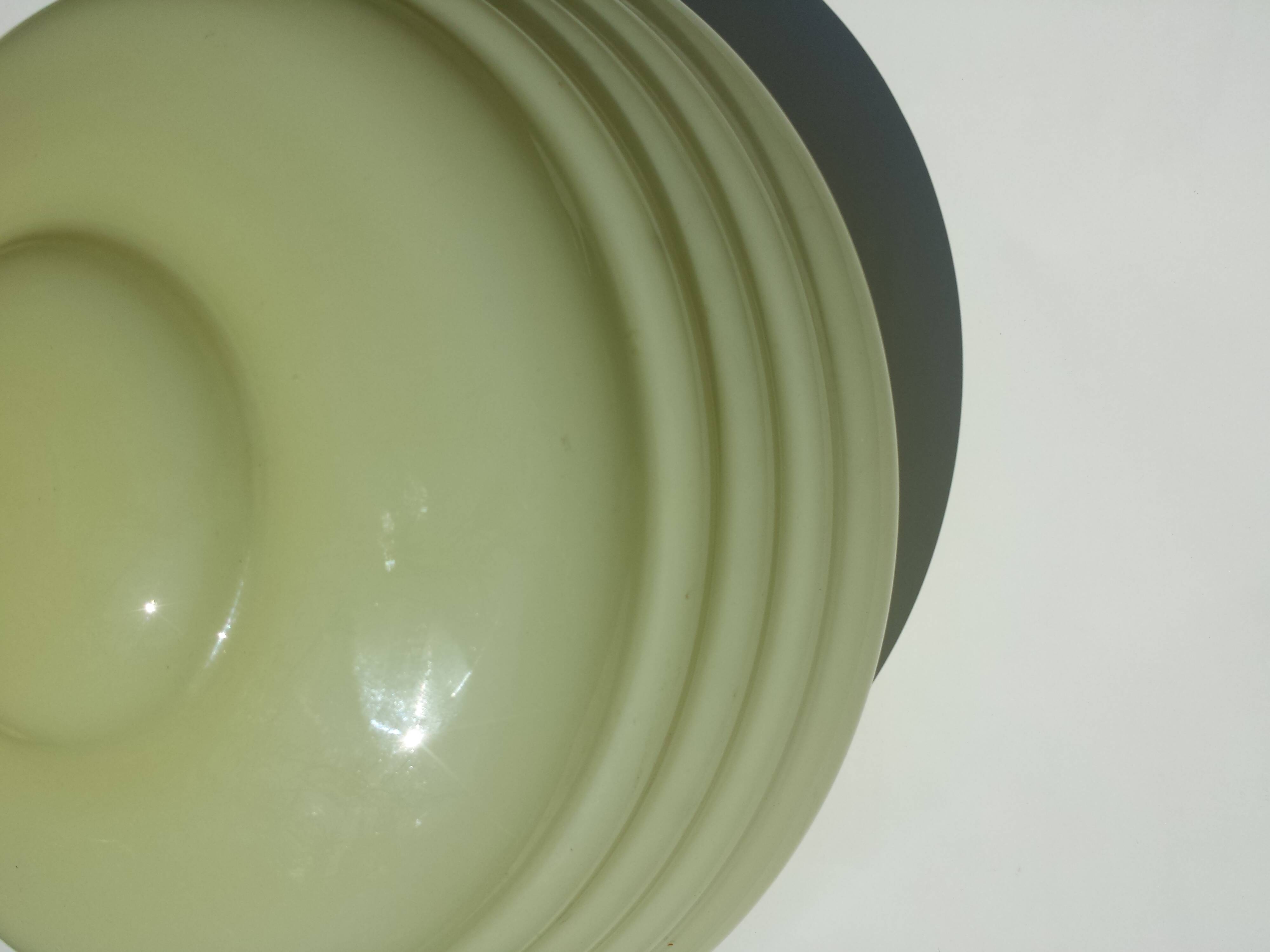 Vintage Opaline Glass Wall Sconce Ceiling Light