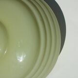 Vintage Opaline Glass Wall Sconce Ceiling Light