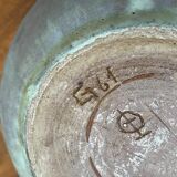 Minimalist vase from a German workshop from the mid-century by Lu and Gerd Grove, 1961.