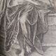 Philip Galle (1537-1612) "Lucretia" engraving burin