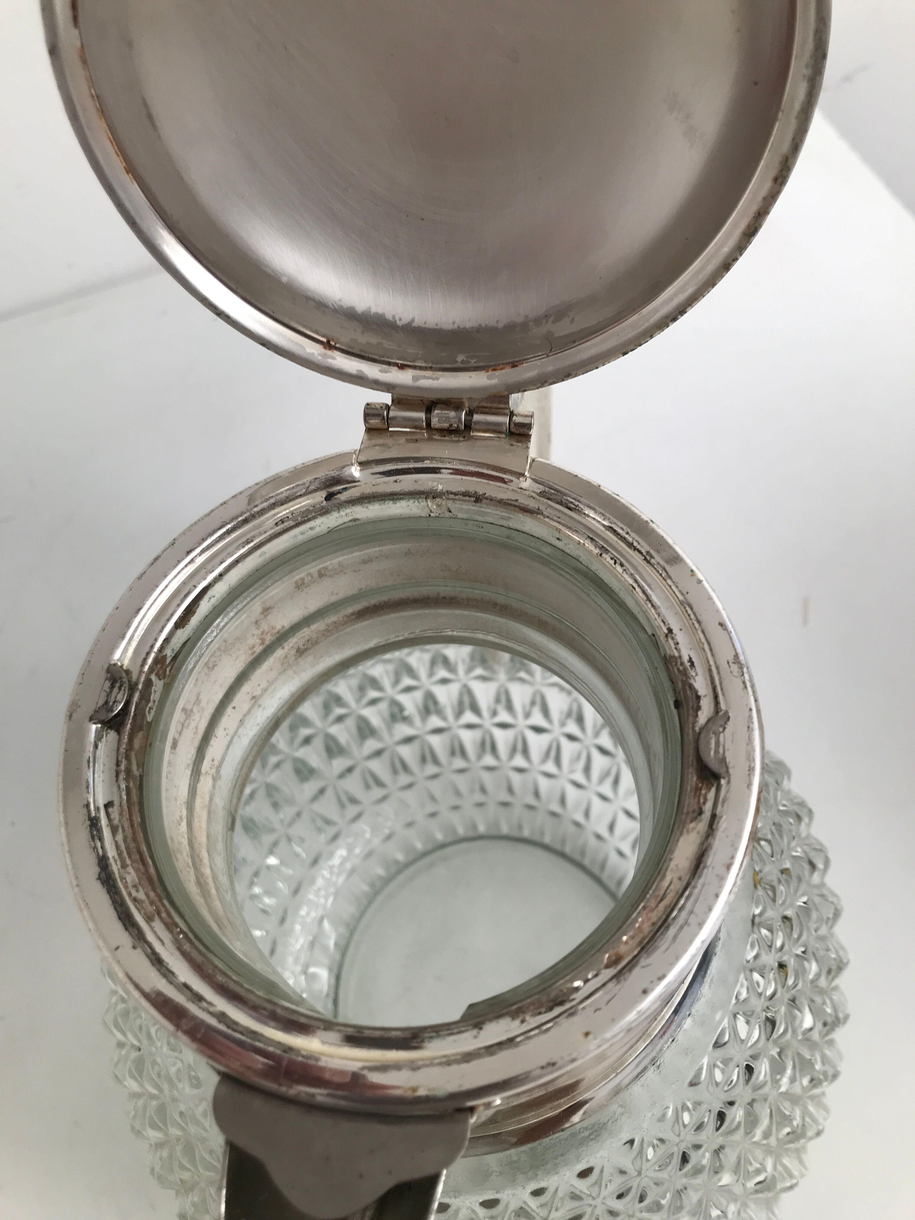 English silver pitcher year 50