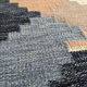 Handwoven large  rollakan reversible rug wool, scandinavian design