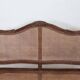 Antique Walnut And Vienna Straw Sofa, Italy 18th Century