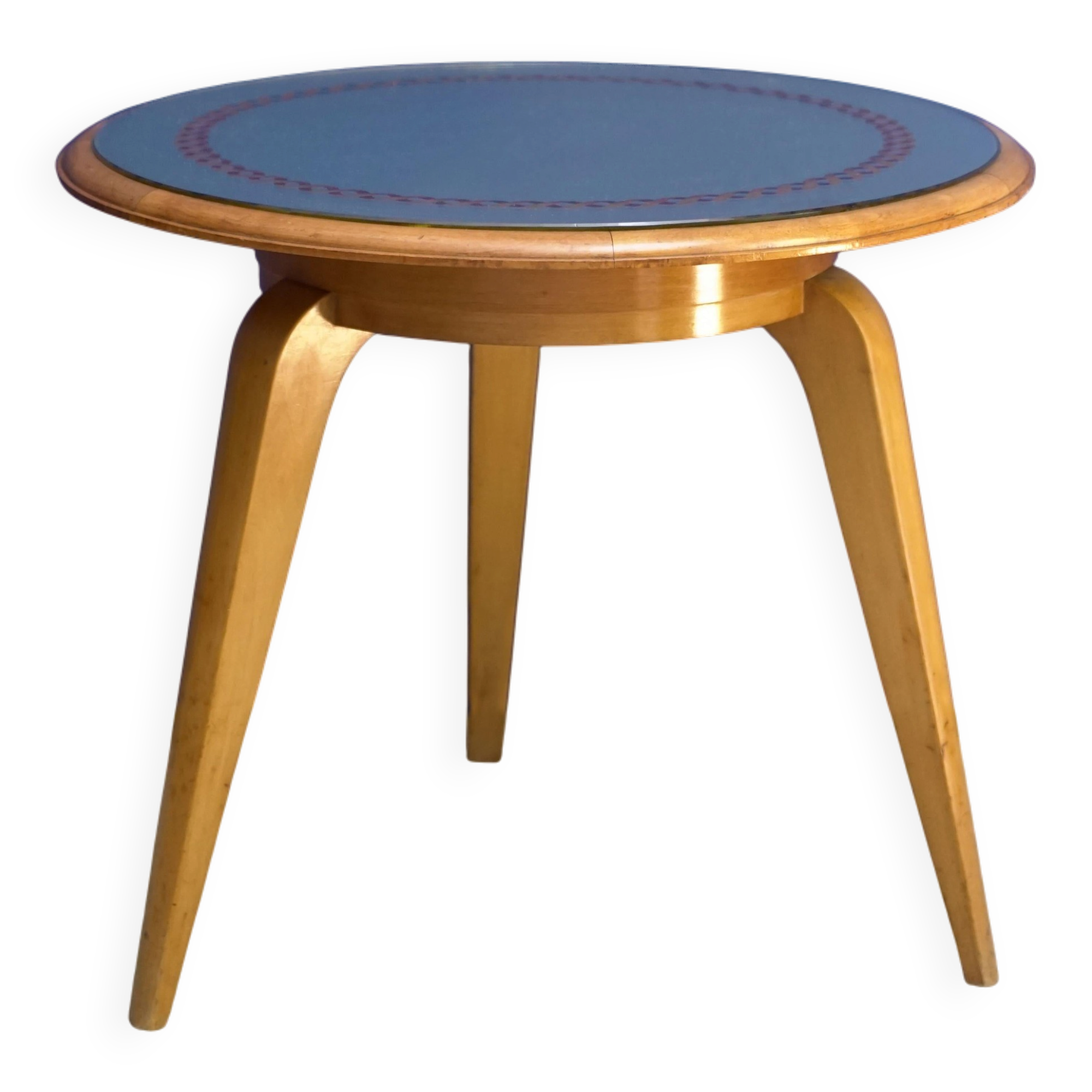 Maison Jansen Table by Gueridon with Mirror