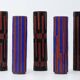 Mid Century Modern Pottery Mosaic Vases by Ritter, 1960s, Set of 5