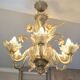 Murano glass chandelier, 6 arms, early 20th century