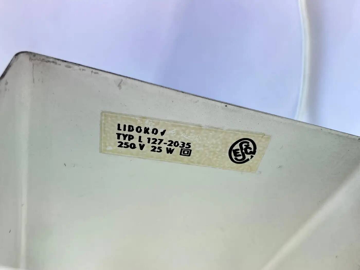 Space age midcentury table lamp for Lidokov, 1970s