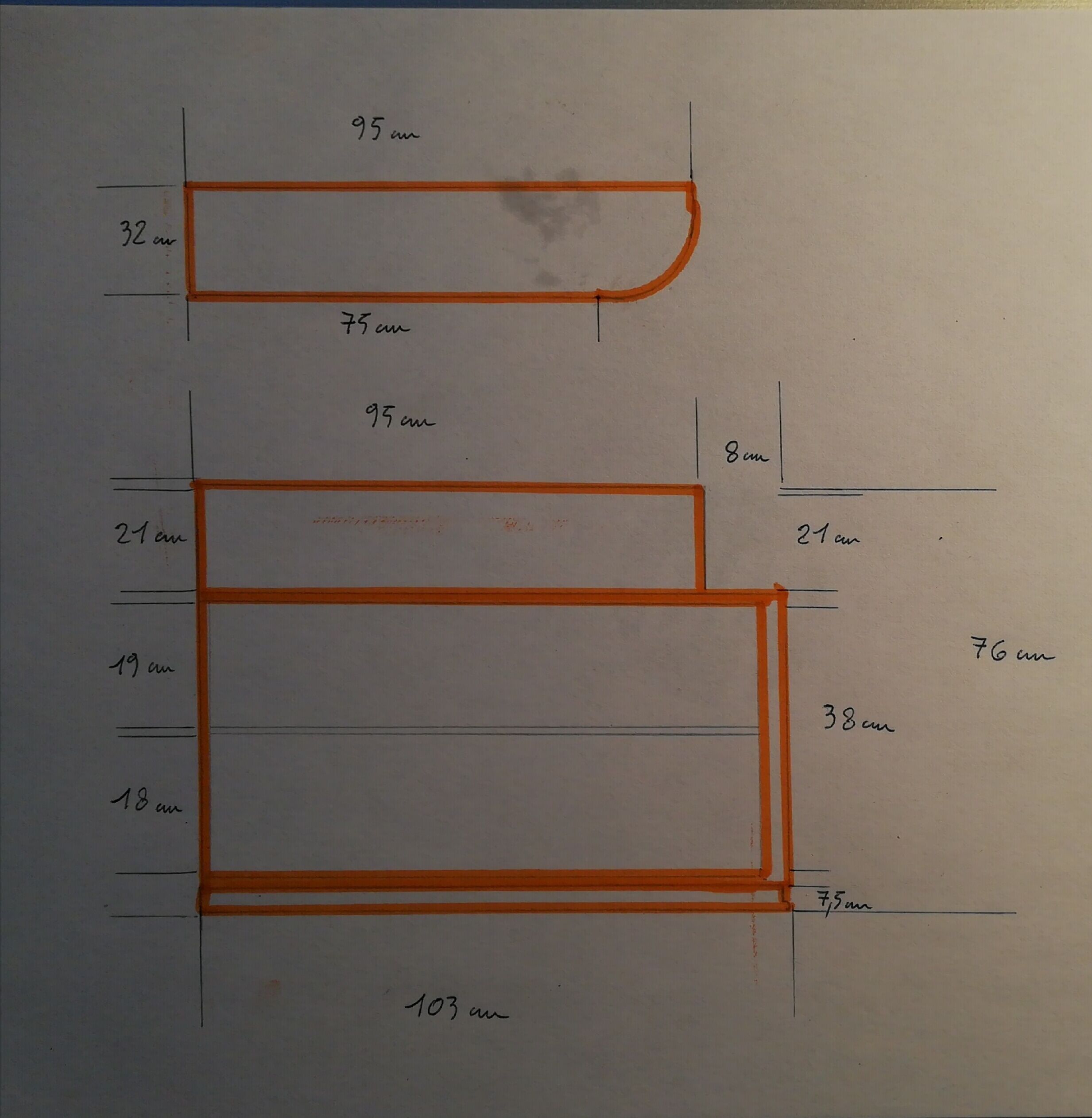 Art deco style storage furniture