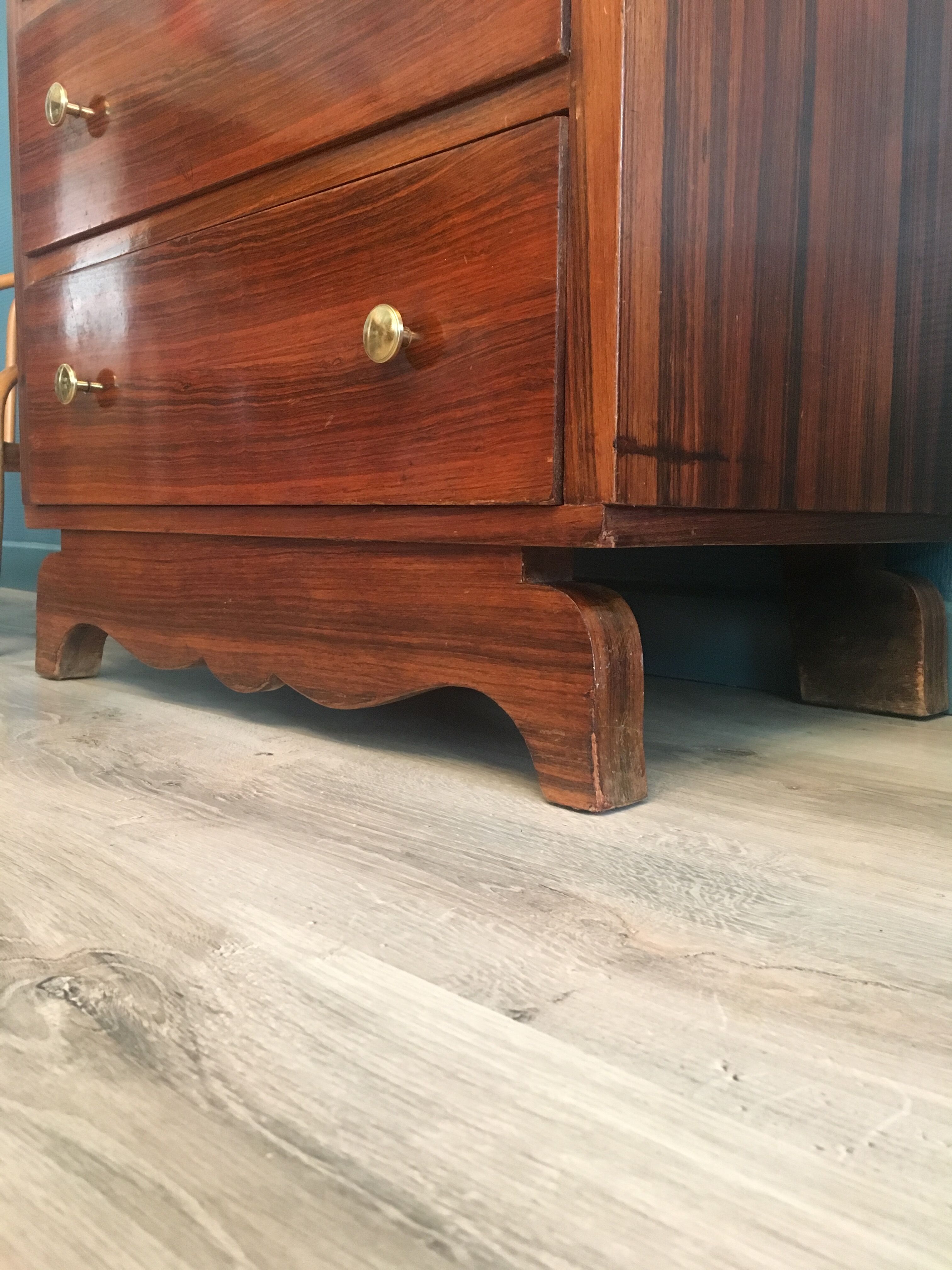 Chiffonnier commode art déco 1940