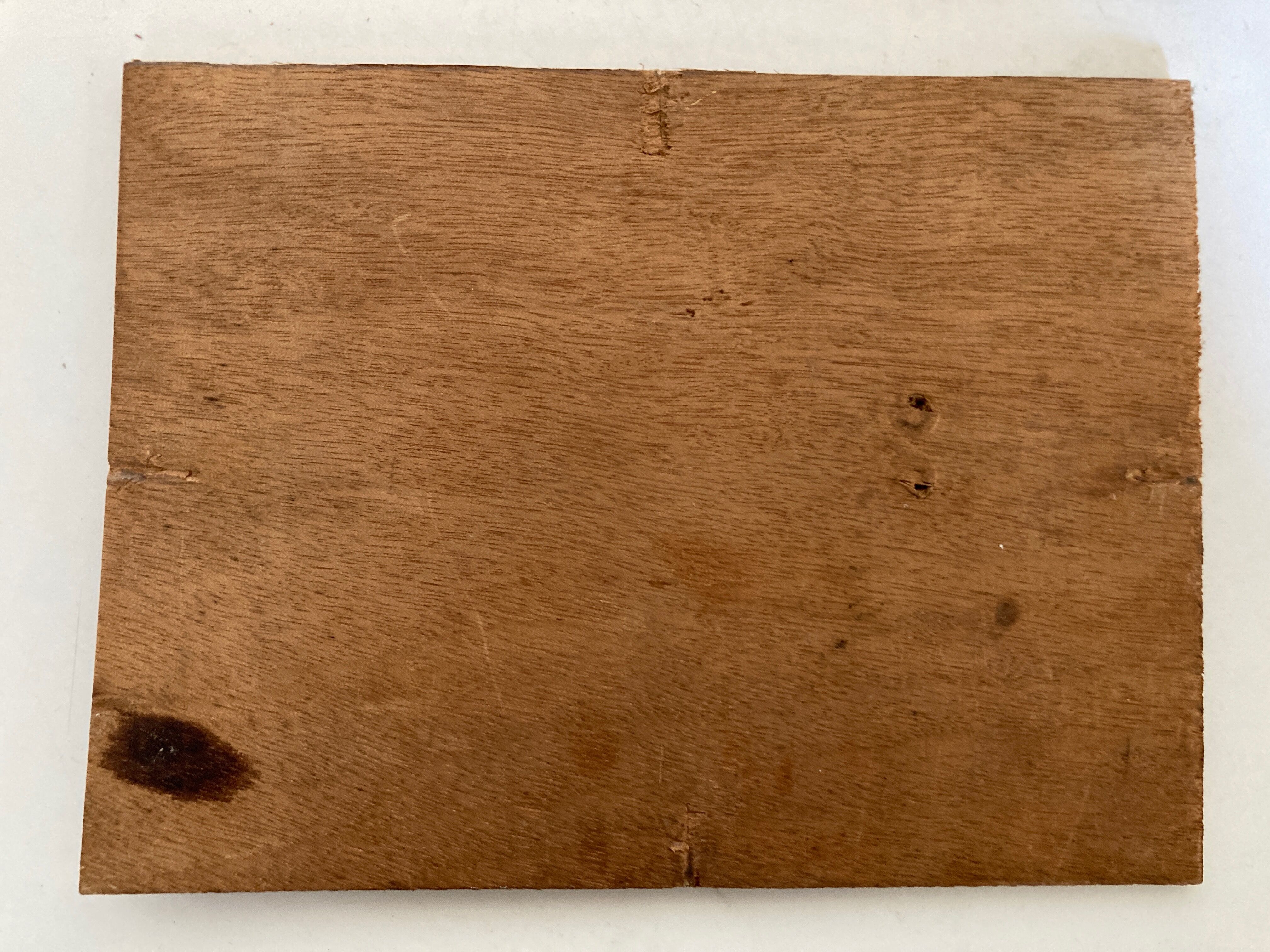 Flower basket oil with mimosas 1950