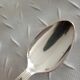 12 moka spoons in silver metal art deco