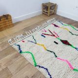 Handmade Berber wool mrirt rug 236 X 140 CM
