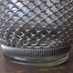 Glass Siphon and Braided Steel Mesh - Made in Czechoslovakia