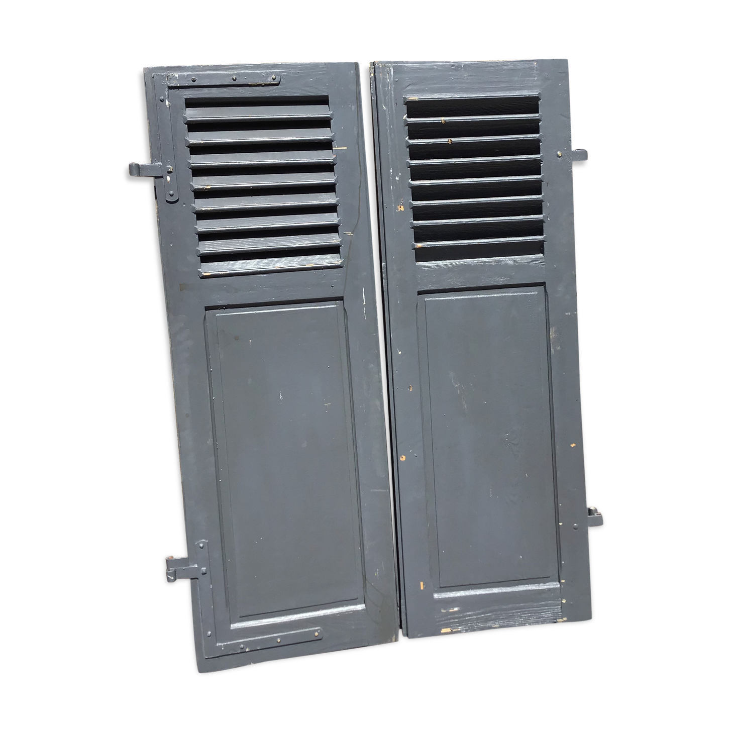Pair of vintage shutters