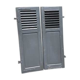 Pair of vintage shutters