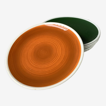 Assiettes ironstone SGV Hand Crafted Made in Italy