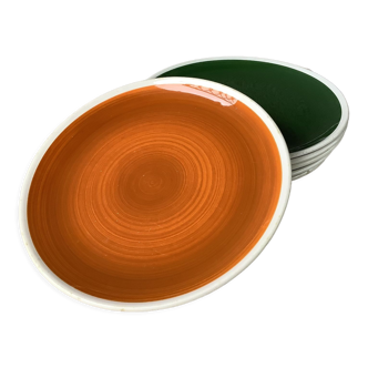 Ironstone plates SGV Hand Crafted Made in Italy