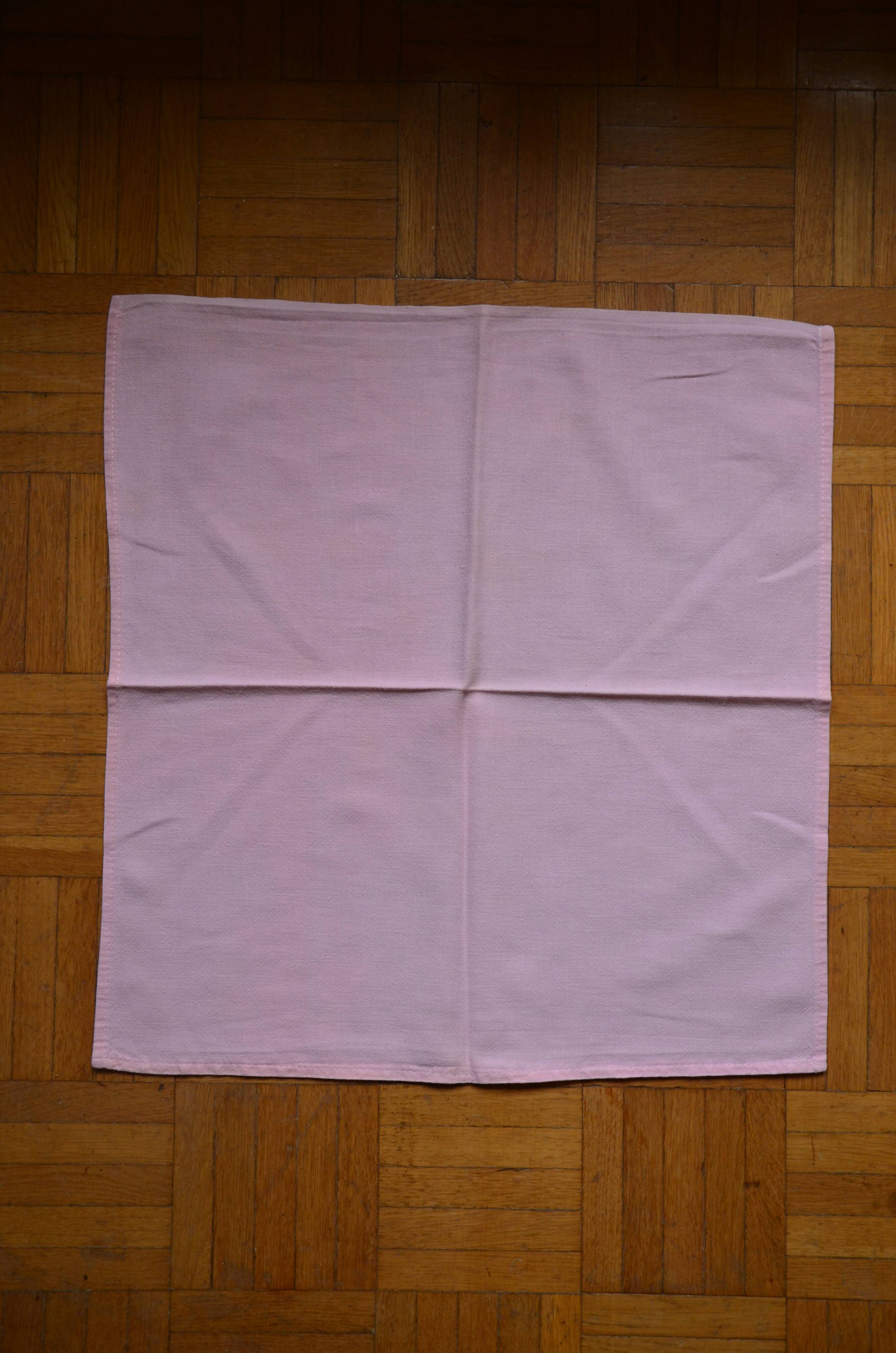Lot de 4 serviettes rose