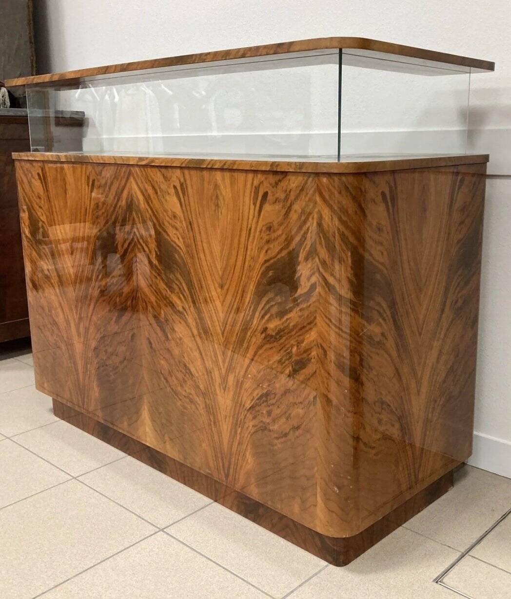 Art Deco period bar counter