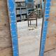 Antique Art Deco mirror in Burmese teak.
