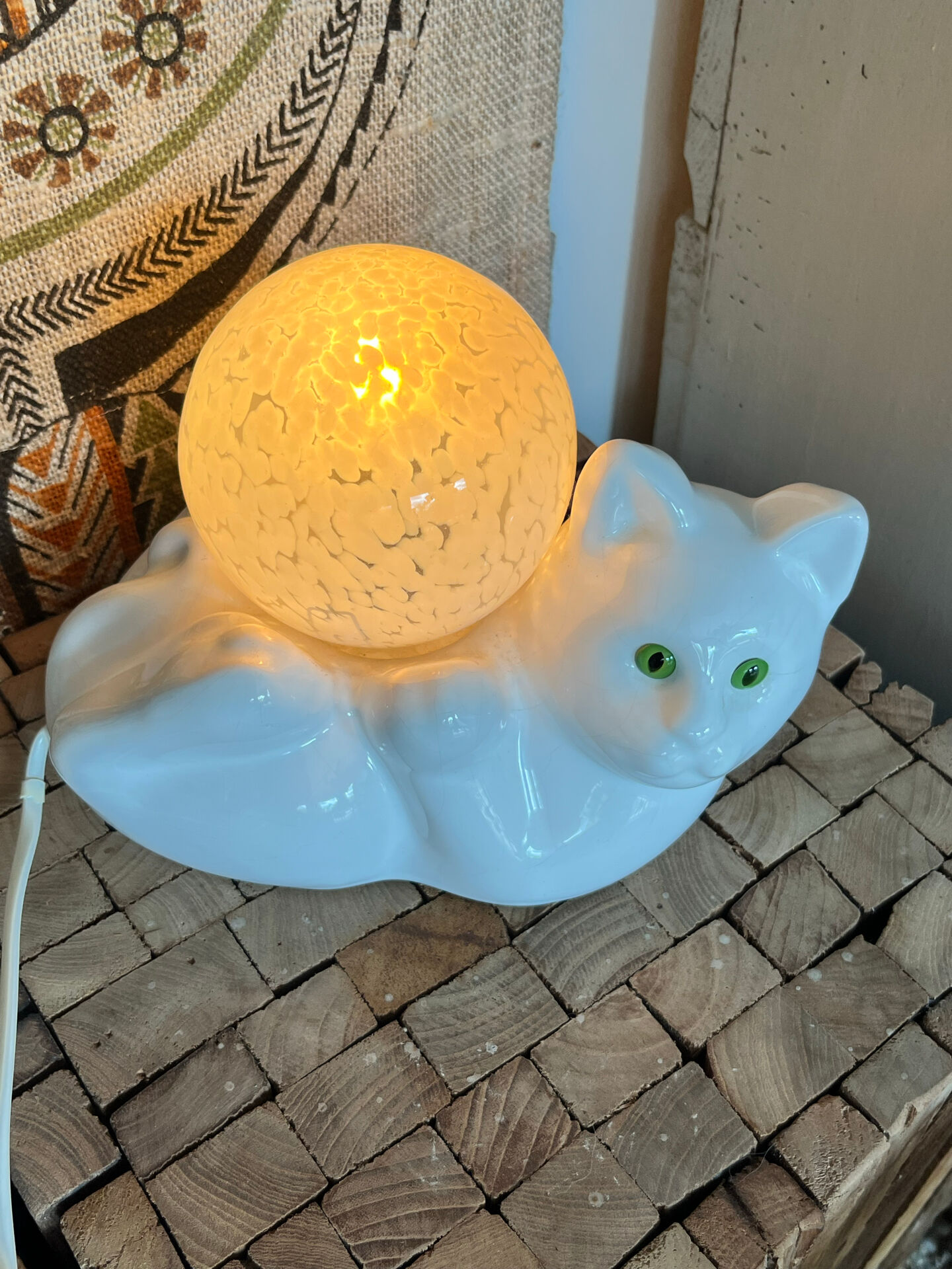 Lampe chat 