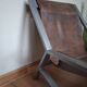 Brown leather armchair, J-Line