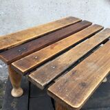 Vintage rustic feet rests