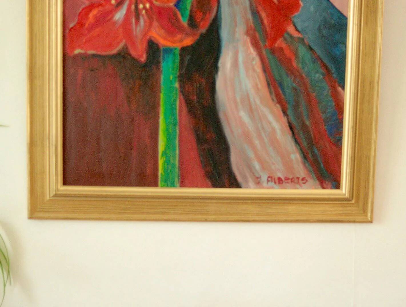 "Red Lilies" by Ingegerd Alberts
