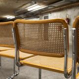 4 Breuer B32 chairs made in italy