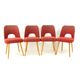 Vintage Dining Chairs By Oswald Heardtl For Ton, Czechoslovakia 1960s, Set