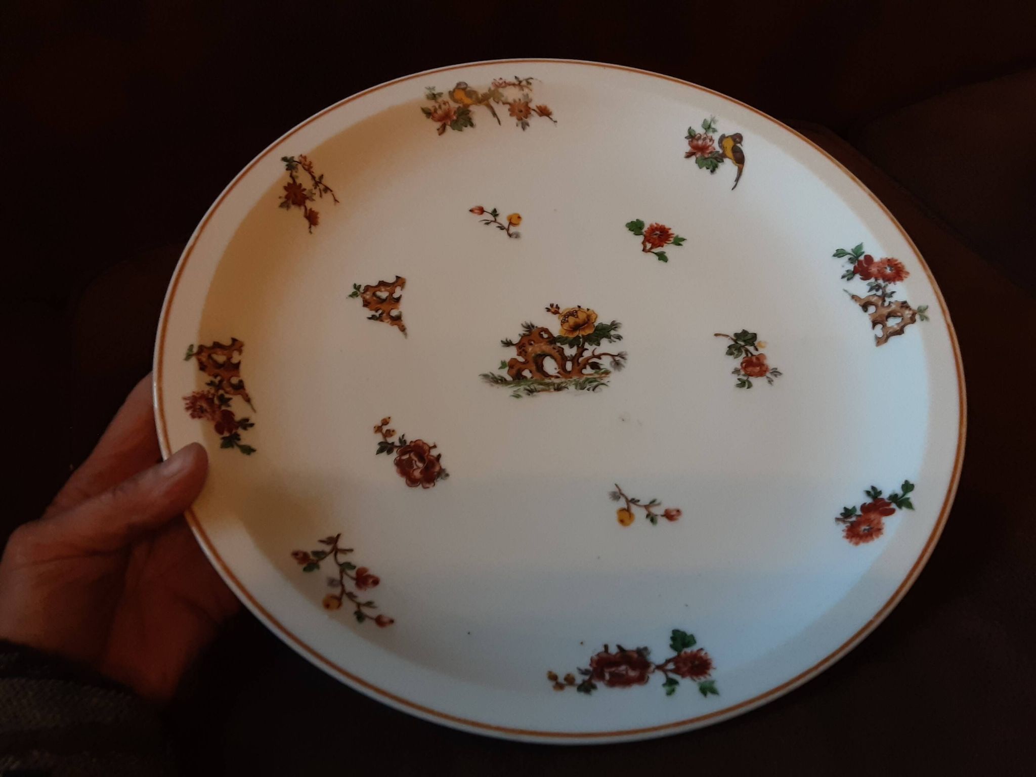 Grand plat porcelaine Limoges