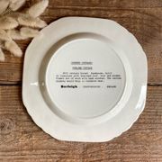 Set of "country cottages" plates Burleigh Staffordshire England