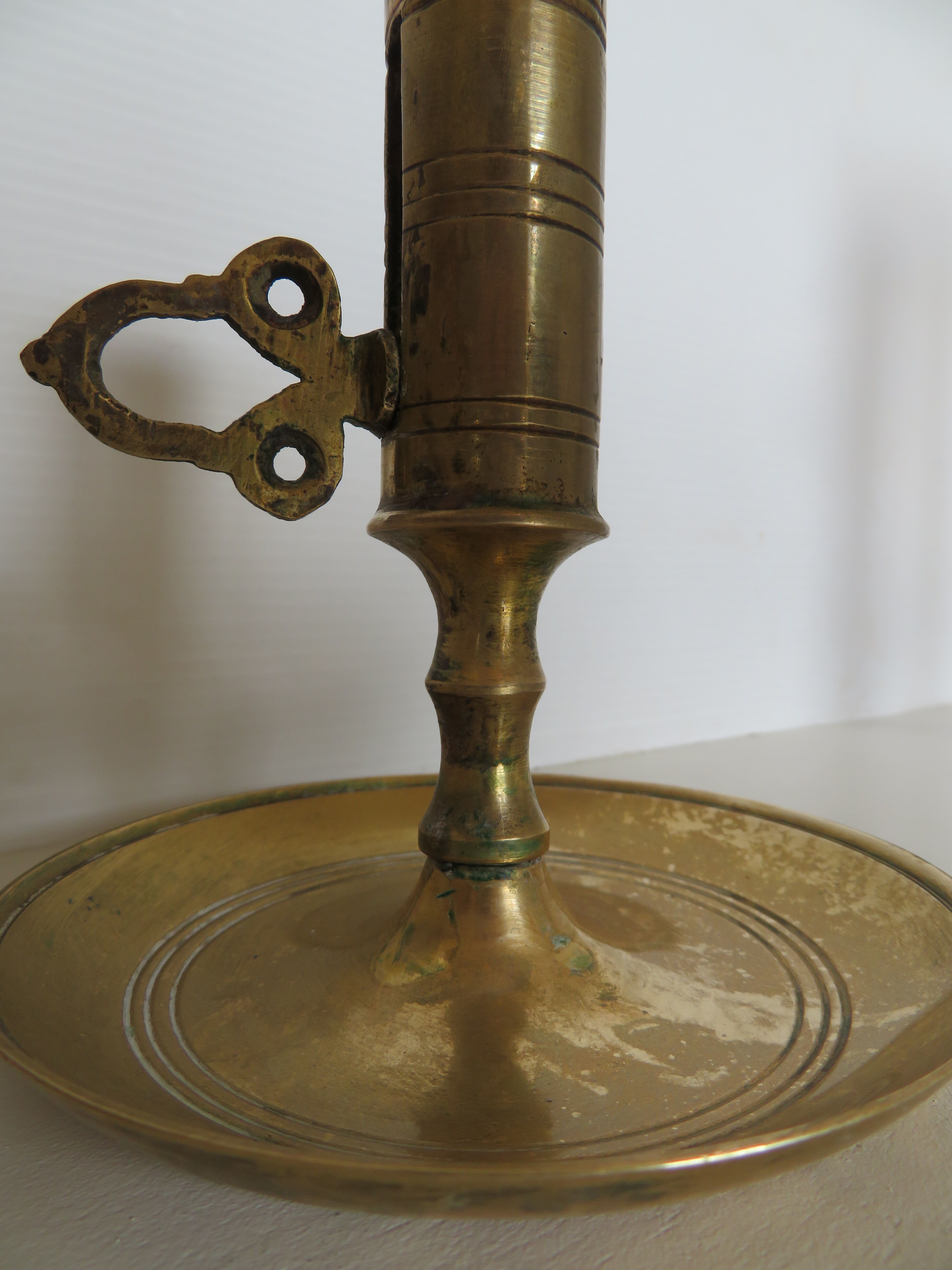 Brass candlesticks