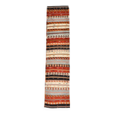 3x12 Turkish Vintage Kilim Runner Rug, Aesthetic Decor Rug, 75x352Cm